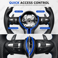 Upgrade Steering Wheel Carbon Fiber For BMW M Sport F01 F06 F10 F11 F12 F20 F21 F22 F25 F26 F30 F31 F32 F33 F34 F36 F80 F82 F90
