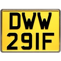 Abbey Road Promo | DWW 29IF | Metal Stamped License Plate