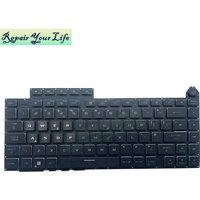 UK GB RGB Backlit Keyboard For ASUS ROG Strix G16 G614 G614JZ G614JU G614JV Gaming Notebook Colorful Backlight 0KNR0-481RUK00