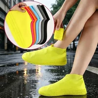 Rubber Rain Boots Rain Shoe Cover for Shoes Silicone Rain Boots Covers Protector Waterproof Footwear Covers
