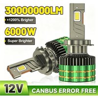 H4 LED Headlight H7 H1 H11 H8 9005 HB3 9006 HB4 9012 HIR2 9054CSP Canbus Car Lamp Fog Lamp 30000000LM 6000K 12V Led Headlamp