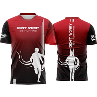 Running Quick Dry Sports T Shirts for Men Summer Short Sleeve Fashion 3D Printed Gym T-shirts Loose Breathable Crew Neck Tops
