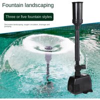 SUNSUN garden fish pond fountain pump submersible pump oxygenation cycle HJ-743 943 1543 1843 mushroom shower fountain