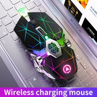 YINDIAO Wirelesss Mouse Rechargeable Notebook Computer Office Accessories Laptops Silent Mouse