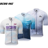 BCBE-ING Summer Cycling Jerseys Shorts Sleeve Race Fit Breathable Quick Dry UPF50+ Fabric Small Size Cycling Maillot Ciclismo