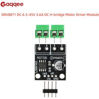 DRV8871 DC 6.5-45V DC H-bridge Motor Driver Module 3.6A Brushed Motor Driver PWM Control Driver Module Short-circuit Protection