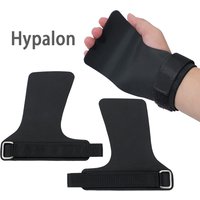 A Pair of Hypalon No-hole Hand Grips for Crossfit Pull-ups Cross Training Gymnastics WODS Weightlifting Palm Protector