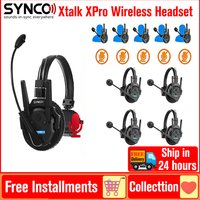 SYNCO XPro Xtalk XPro 1 2 5 Wireless Headset Intercom System 2.4G Communication Wireless Microphone for Movie Live Studio Stage