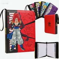 400pcs/900pcs Anime Dragon Ball Vegeta Folder Binder card Holder Game Cards Album Book Collection Cards Storage bag Kids Gifts