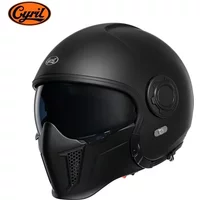Casque de moto modulaire intégral ou ouvert pour homme, homologué DOT ECE, CYRIL OP12A, Capacete De Moto Masculino