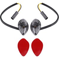 1 Pair Motorcycle Flush LED Turn Signals Light Amber For Honda Grom 2014-2016 Turn Signals Turn Signal Light Lamp Blinker