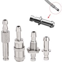 Metal Air Hose Connector NIBP Adapter Blood Pressure Meter BP Cuff Joint Link Male Female Quick Connection Bayonet Airway Joints