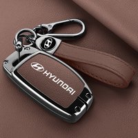 Car Key Case Cover Protection Shell Auto Keychain Pendant For Hyundai Ix35 Ix45 I10 I30 I40 Tucson Santa Fe Tucson Azera Elantra