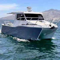 Sailboat Catamaran Console Fishing Boat Catamaran Sport Fishing Boat