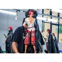 JT Studio Extra Large Red Haired Shanks Statue - 70CM Big Cloak Limited Time Discount Handmade Ornament Model