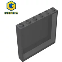 Gobricks 1 Pcs MOC Panel 1 x 6 x 5 Bricks Compatible With 59349 35286 59350 Model Building Blocks Parts Kids DIY Assembly Toys