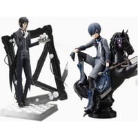 Figurka anime Black Butler Ciel Phantomhive Michaelis, model, statuetka, kolekcja dla chłopców, dekoracja na biurko, ozdoba, zabawka