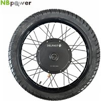 AliExpress NONE Clearance Price! DELFAST QS205 5000W 3.5T 150mm Dropout Hub Motor Wheel 19*1.6 Motorcycle Wheel with 80/100-19 City Tire