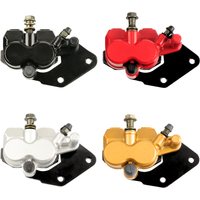 Motorcycle Hydraulic Disc Brake Caliper Compatible For 50cc 110cc 125cc 150cc 250cc GY6 QMB139 Scooters Pit Dirt Bike