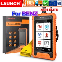 【Für Benz/Maybach/Sprinter】 LAUNCH X431 ELITE Auto OBD2 Scanner Bidirektionales Diagnosegerät Alle Systeme ECU-Codierung Kostenlose Updates