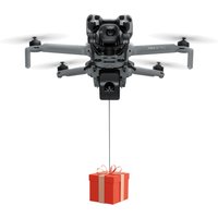 Airdrop System 12KM for DJI Mini 5 Pro Drone Accessories Thrower Payload Dropper Transport Device for DJI RC 2/RC N3