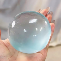 1/3pcs Cute Translucent Coconut Oil Squeeze Ball Appearance Plasticity Slow Rebound Stress Relief Fidget For Kids & Adult 6*6CM
