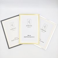 Aluminum alloy A4 photo frame for showing certificates, photos, posters, art paintings, etc., and easy to install