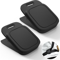 Car Seat Belt Adjuster Seat Belt Clamp Shoulder and Neck Seat Belt Locking Clip Protector Comfortable Driving NEW