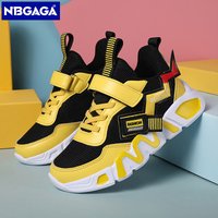 Chaussures de dehors en Maille pour Garçon, Baskets Décontractées, Tennis de Course, Jaune, pour Écolier, 2023