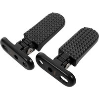 1 Pair High Strength Mountain Bike Pedals Rear Foot Pegs Folding Electric Moped Replacement Metal Peg Pedals Metal Peg Pedal