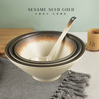 Imitation Porcelain Japanese Ramen Bowl Creative Commercial Beef Soup Noodles Bowl