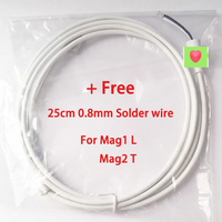 Repair Replacement Magnetic AC/DC MagSaf* 1 2 Adapter Cord Cable For Apple Macbook Air Pro 45W 60W 85W Power Charger