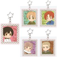 Hetalia Anime Axis Powers Ludwig Feliciano Keychain Q Version Couple Fan Creative Bag Charm Key Chain Kingrings New Collection