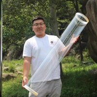 Seamless Thickened Fishing Bobber Adjustment Bucket Transparent Quick High Definition Large Diameter Trial Fishing Bobber Tube
