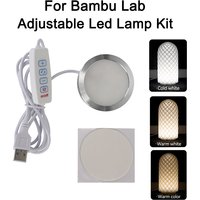 For Bambu Lab Led Lamp Kit 001 Maker Supply Bambulab Light Kit Led Light Parts Diy Model Without 3d Printing Parts