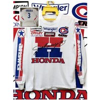 AliExpress Honda 2025-26 Autumn Motorcycle Jersey Long Sleeve Riding Shirt Breathable Dirt Bike Racing Gear Comfortable Off-Road Moto Top