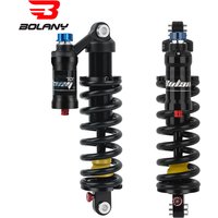 BOLANY-MTB Rear Shock Suspension-200 PSI,300 PSI,190mm,210mm,230mm,Adjustable Rebound,550lbs Spring,50mm Travel