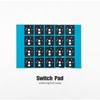 Keebox Poron IXPE EVA 120Pcs 5 Pin Switch Pad Mechanical Keyboard Typing Sound Modified Keyboard Noice Reduce Foam 0.5mm Thick