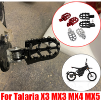 AliExpress S2R For Talaria X3 MX3 MX4 MX5 MX Motorcycle Accessories Footrest Foot Pegs Foot Rests Foot Pedals Footpegs Electric Bike Parts