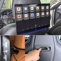 4GB+64GB TV Screen For 2022-2026 Audi Q7 Rear Seat Entertainment System Headrest WiFi Android 16.0 Car Pillow Monitor 11.6 inch
