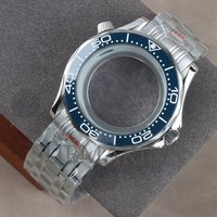 NH35 Case Bracelet 41mm Watch Case Waterproof 316L Stainless Steel FIT Seiko NH35 NH36 Movement 31mm Dial Seamaster 300 Case image 4