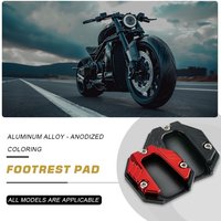 AliExpress NPY Fashion Aluminum Alloy Motorcycle Bike Kickstand Extender Foot Side Stand Extension Pad Support Plate Antiskid Enlarged Base