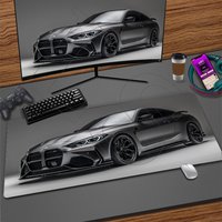 Gaming Mouse pads Cool sports car Mouse Mat Big Desk Pads Non-Slip Rubber MousePad Keyboard Mats Stitched edge