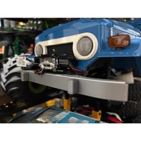 FMS 1/10 Land Cruiser FJ40 RC Crawler Front Bumper – PETG Material Bull Bar Bumper for FJ40 Rock Crawler Upgrade Parts