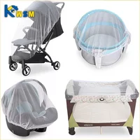 Baby Mosquito Net for Stroller Reusable Bug Net for Stroller Portable Mini Crib Portable & Durable Baby Insect Netting
