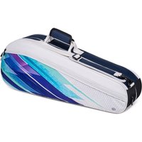 Tennis Badminton Bag for Women Men, Badminton Rackets Bag with Shoe Compartment, Water-Resistant Gym Bag, Court Training
