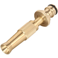 High Pressure Direct Spray Water Gun Nozzle, Home Garden Hose Quick Connector, Adjustable Spray Gun