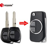 Modified Remote Car Key Shell For Suzuki Swift Grand SX4 Vitara Alto Ignis Liana Jimny Splash Agila Samurai Vauxhall Uncut Blade
