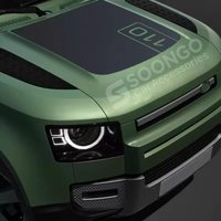 For Land Rover Defender 90/110/130 2020-2026 Car Hood Sticker Body Stripes Decorative Decal Kit