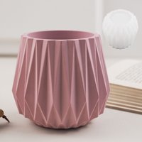 Origami Art Plant Pot Silicone Mold Geometric Plaster Vase Pen Holder Candle Cup Concrete Casting Mould DIY Home Decoration